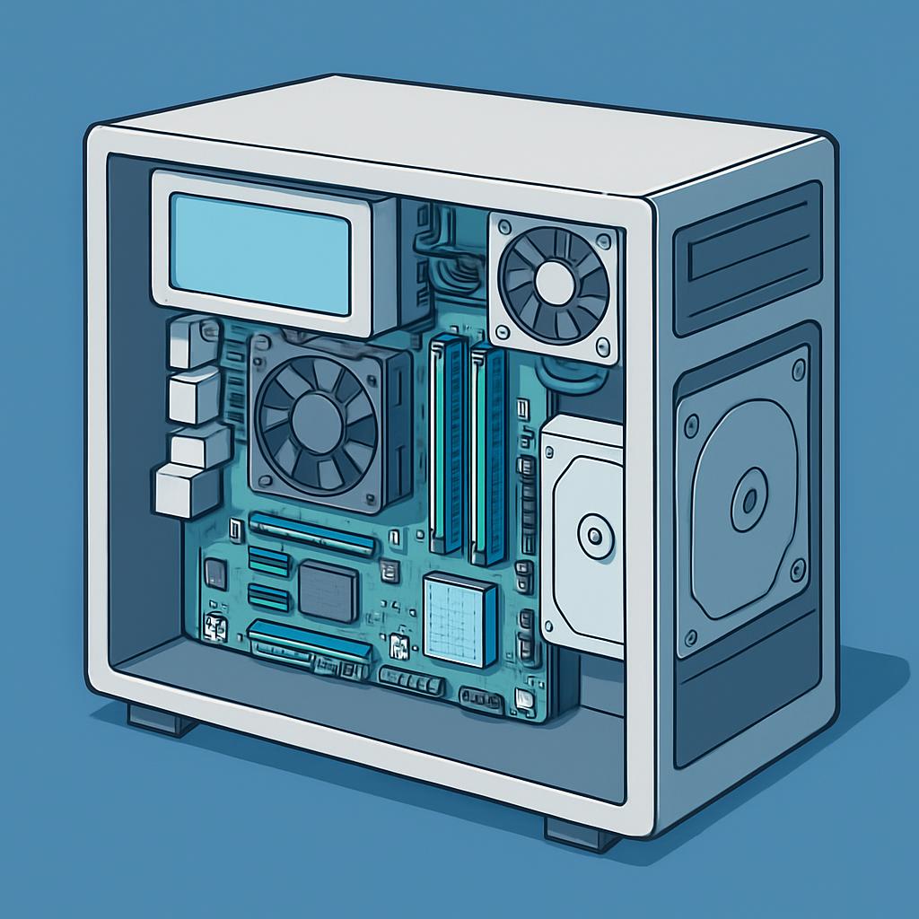 Modelo de computador interativo